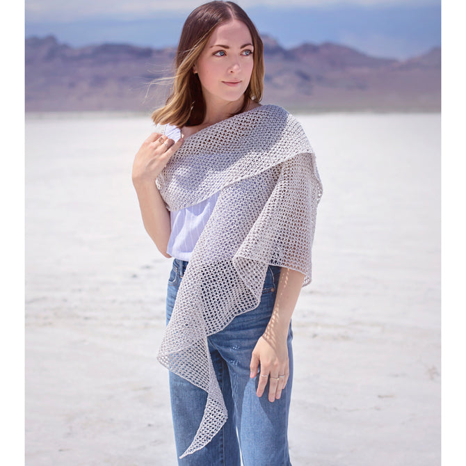 Shibui Knits Bonneville Wrap Knitting Pattern
