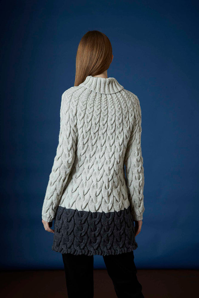 Debbie Bliss Gudrun Sweater Knitting Pattern