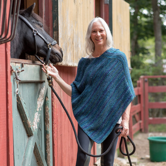 Berroco Bosquet Cape Knitting Pattern