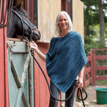 Berroco Bosquet Cape Knitting Pattern