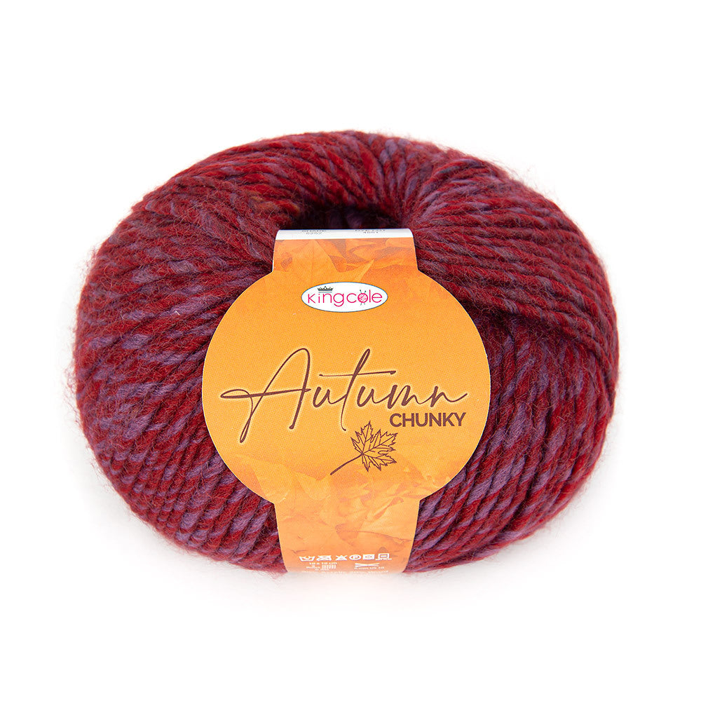 King Cole Autumn Chunky Yarn - Acrylic Chunky