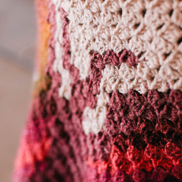 C2C Crochet Butterfly Blanket