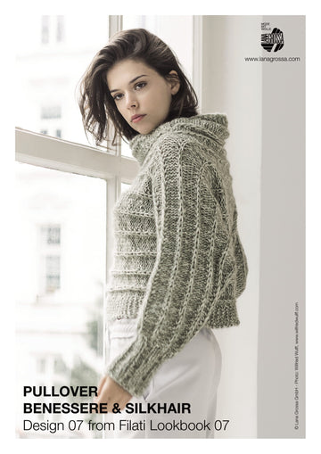 Lana Grossa Pullover Jumper Knitting Pattern