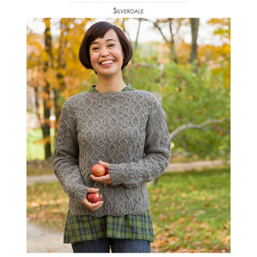 Classic Elite Yarns Silverdale Jumper Knitting Pattern