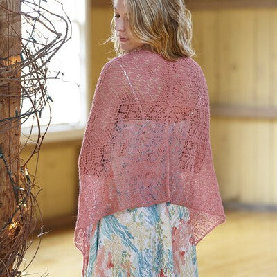 Valley Yarns Magda Shawl Knitting Pattern