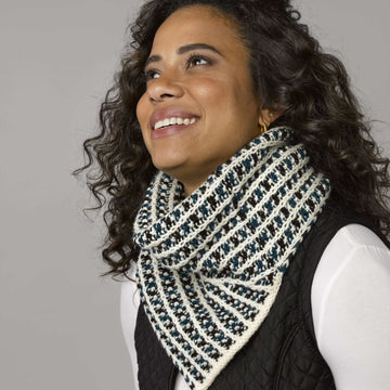 Tahki Yarns Libby Cowl Knitting Pattern