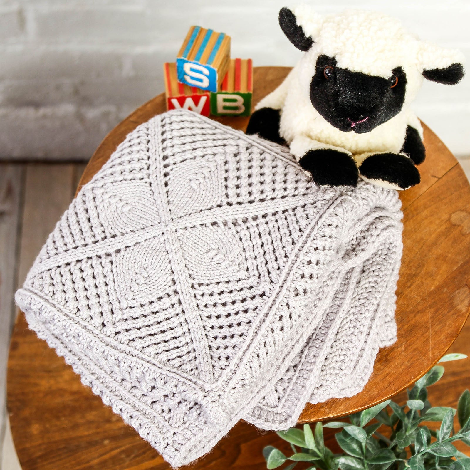 Valley Yarns Maria Baby Blanket Knitting Pattern