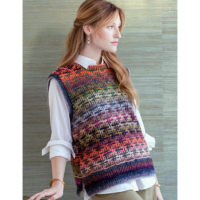 Noro Kenton Waistcoat Knitting Pattern