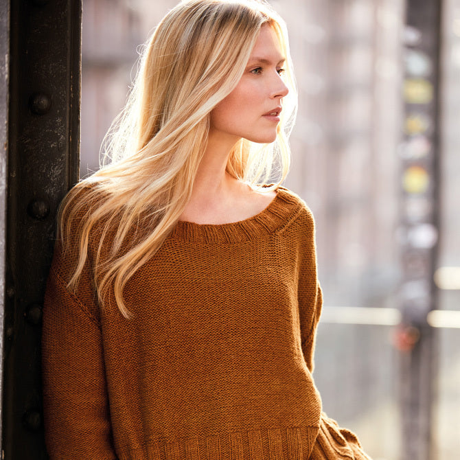 Lana Grossa 13 Pullover Jumper Knitting Pattern