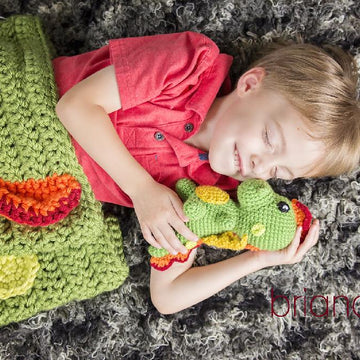 Dragon Tail Blanket and Buddy
