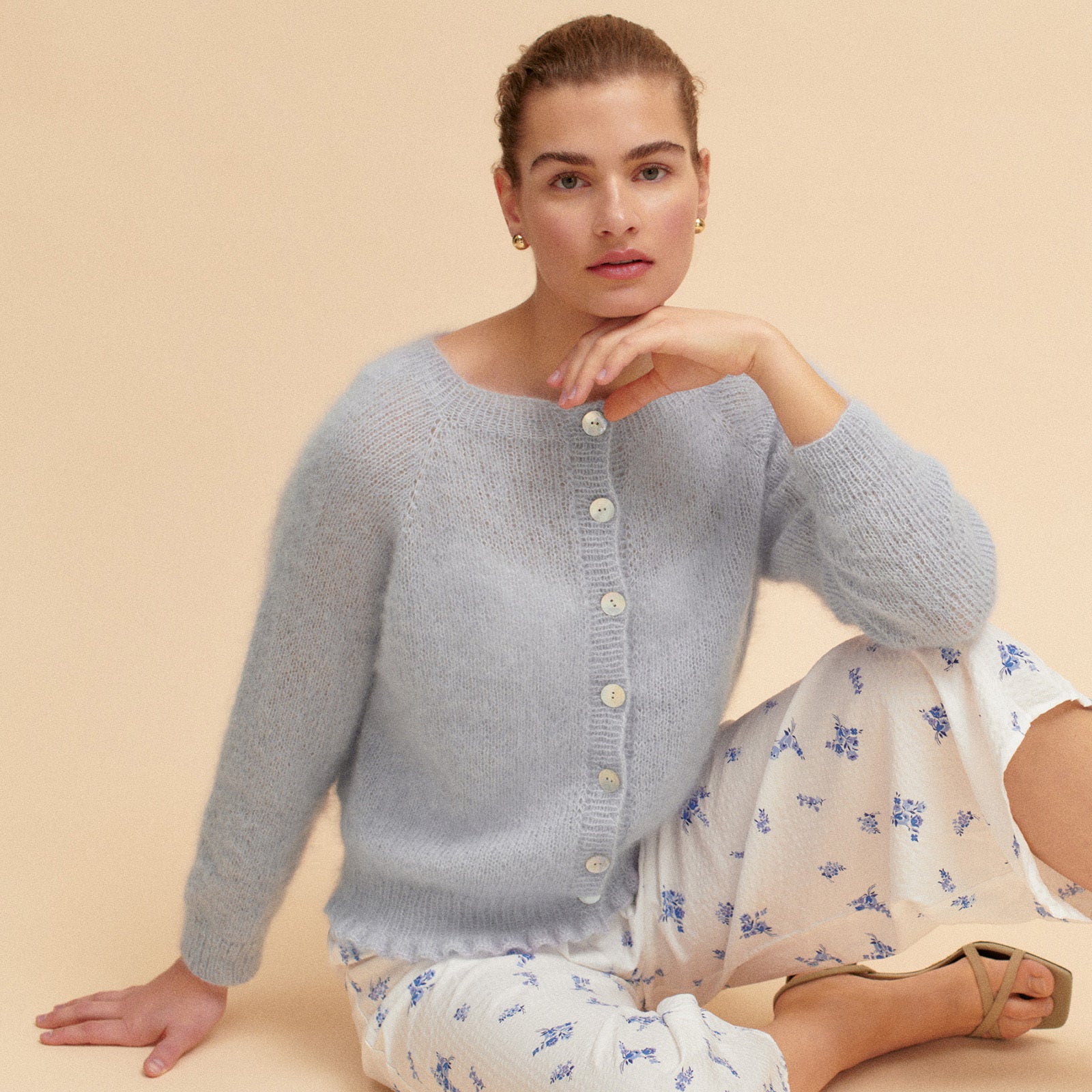Lana Grossa Jacket Cardigan Knitting Pattern