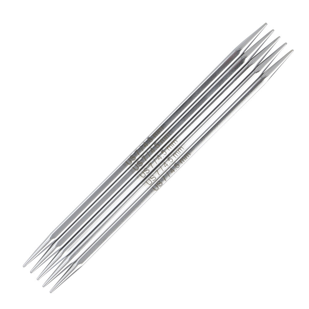 Knitter's Pride Nova Cubics Platina Double Pointed Needles 6"