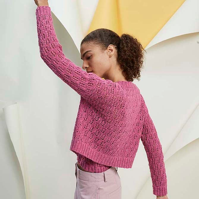 Lang Short Cardigan Knitting Pattern