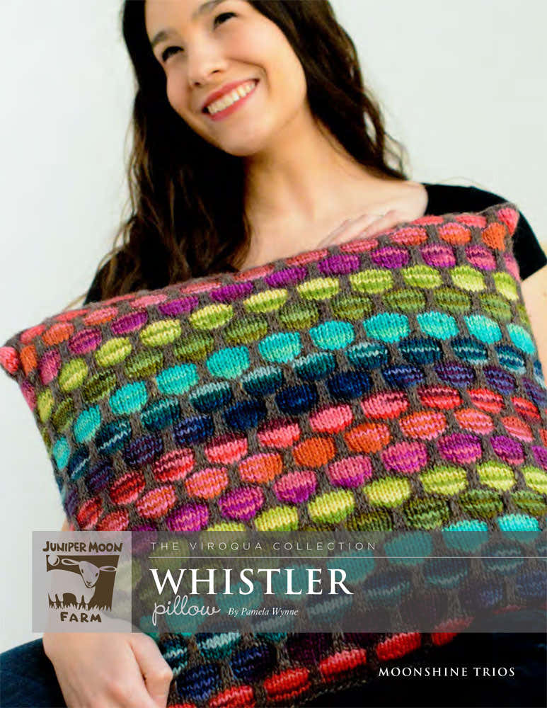 Whistler Pillow in Juniper Moon Moonshine and Moonshine Trios