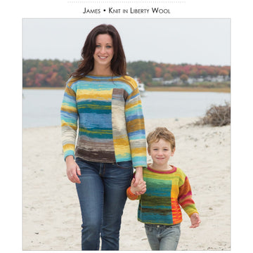 Classic Elite Yarns James Jumper Knitting Pattern