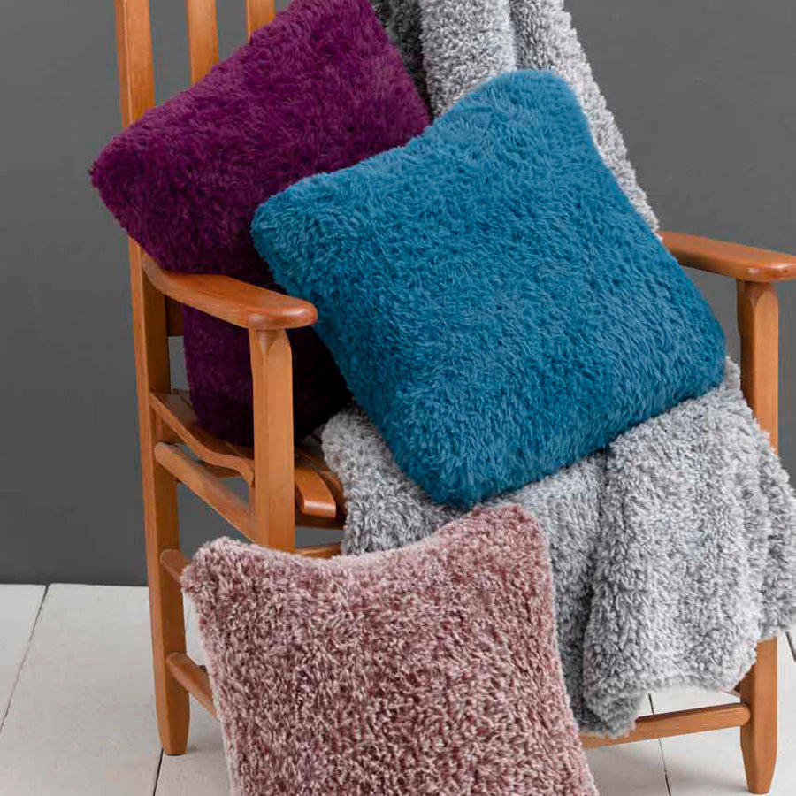 Knitting Fever Everly Pillows Pattern