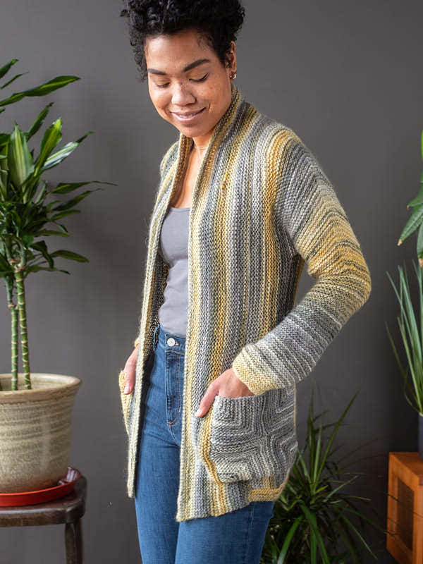 Liva Cardigan Knitting Pattern