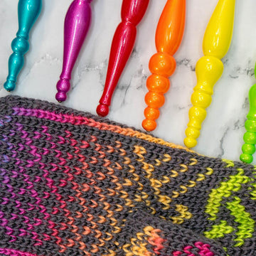 Unicorn Crochet Mittens