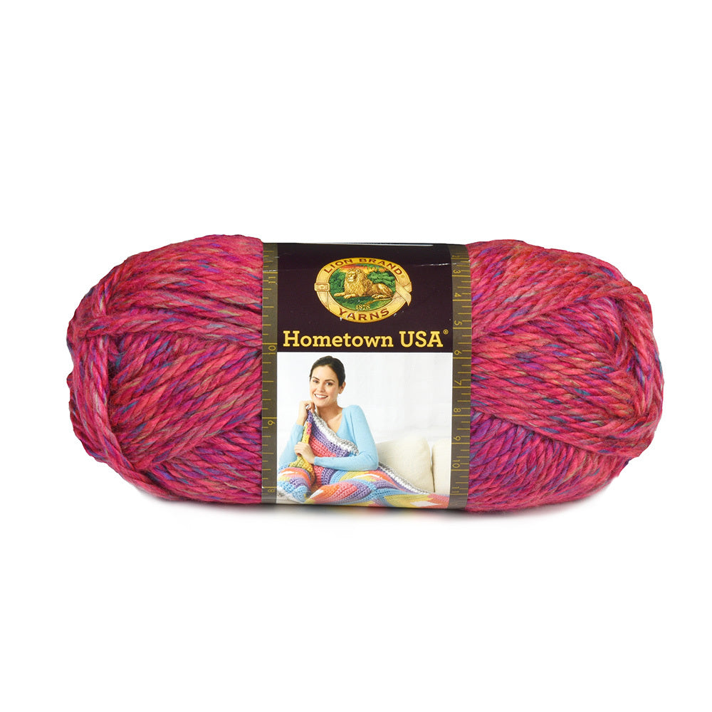 Lion Brand Hometown USA Multi Yarn - Acrylic Super Chunky