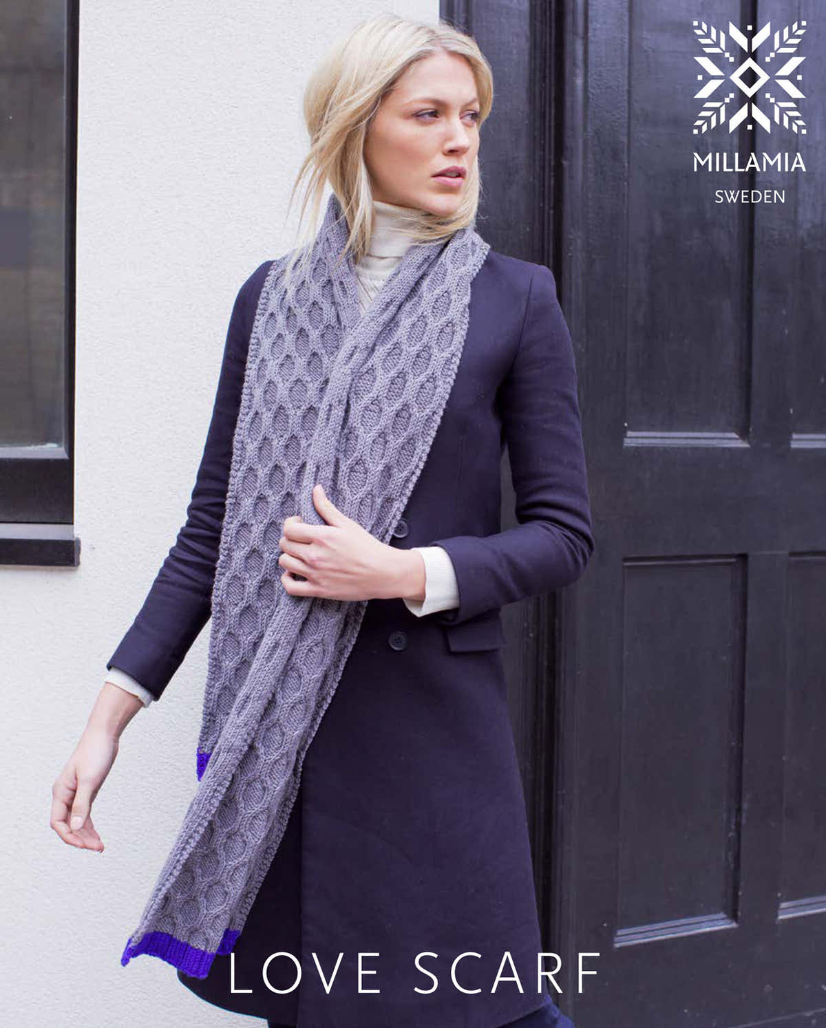 MillaMia Love Scarf Knitting Pattern