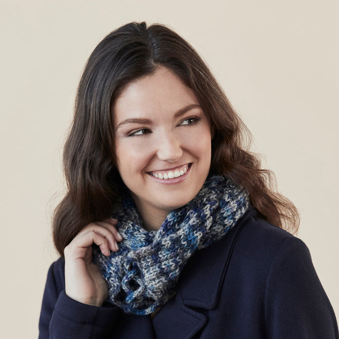 Tahki Yarns Pole Creek Cowl Knitting Pattern