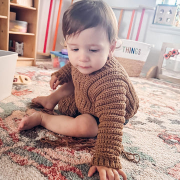 Easy Child Cuff-to-Cuff Sweater