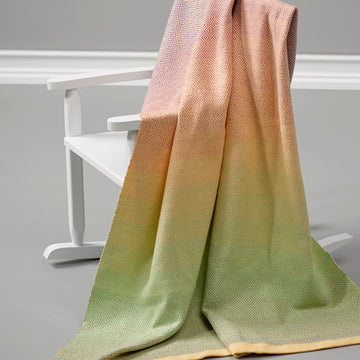 Valley Yarns #166 Dip-Dyed Baby Blanket PDF