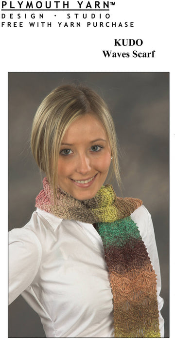 Waves Scarf Knitting Pattern