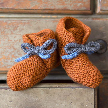 Rerun Booties Knitting Pattern