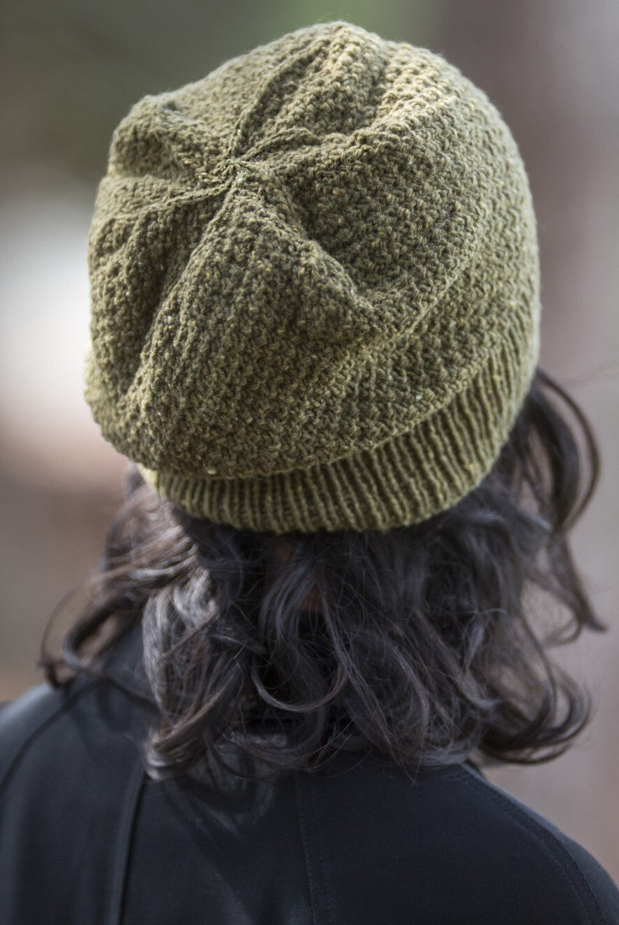 Cascade Yarns DK Cladonia Slouch Hat Knitting Pattern