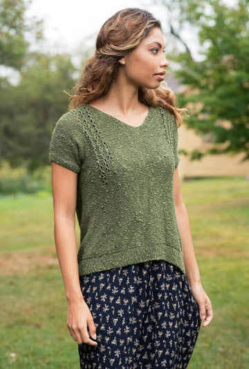 Breakwater Top in Berroco Quinoa - 395-2 PDF