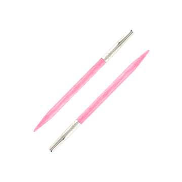 Lykke Blush 3.5" Interchangeable Needles Starter Set in Fuchsia Color