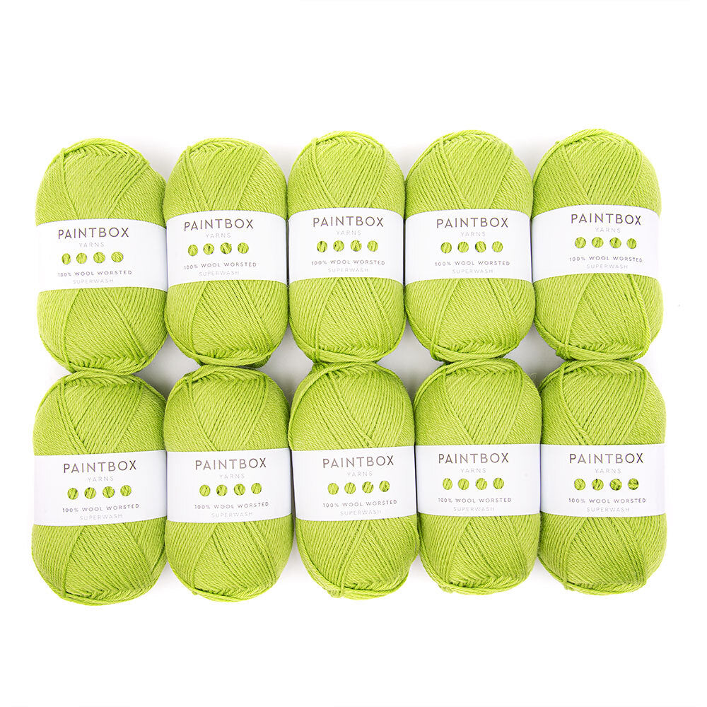 Paintbox Yarns 100% Wool Worsted 10 Ball Value Pack Yarn