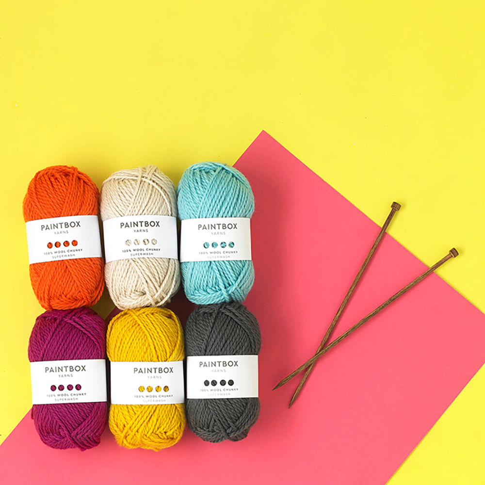 Paintbox Yarns 100% Wool Chunky Superwash Yarn