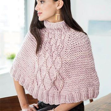 Malabrigo Book 17 Cape Crochet Pattern