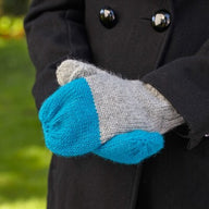Valley Yarns Color Pop Mittens Knitting Pattern