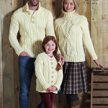 Sweaters & Cardigan Jumper Knitting Pattern