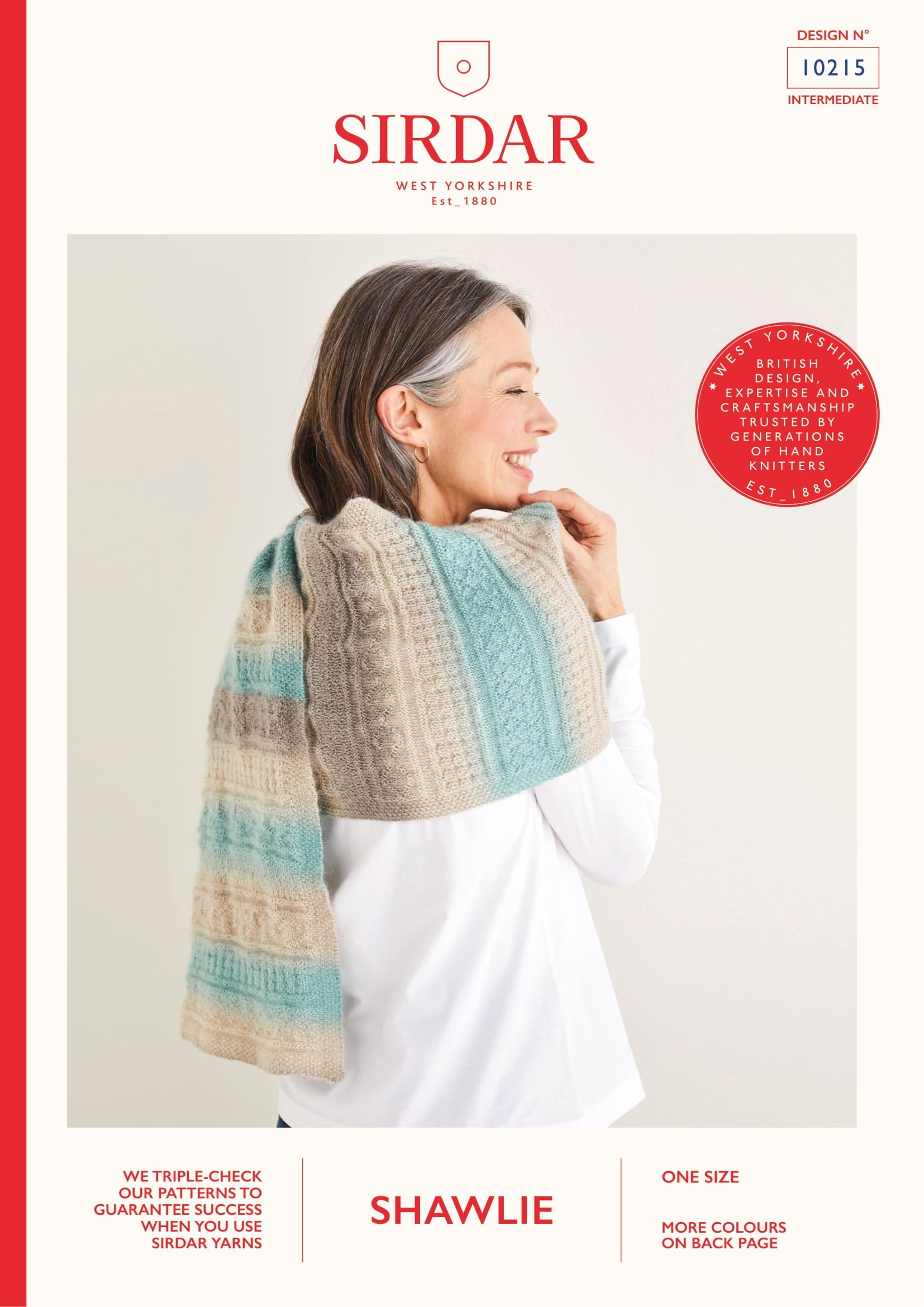 Sirdar Shawl Wrap Knitting Pattern
