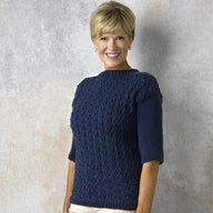 Valley Yarns French Vine Pullover Knitting Pattern
