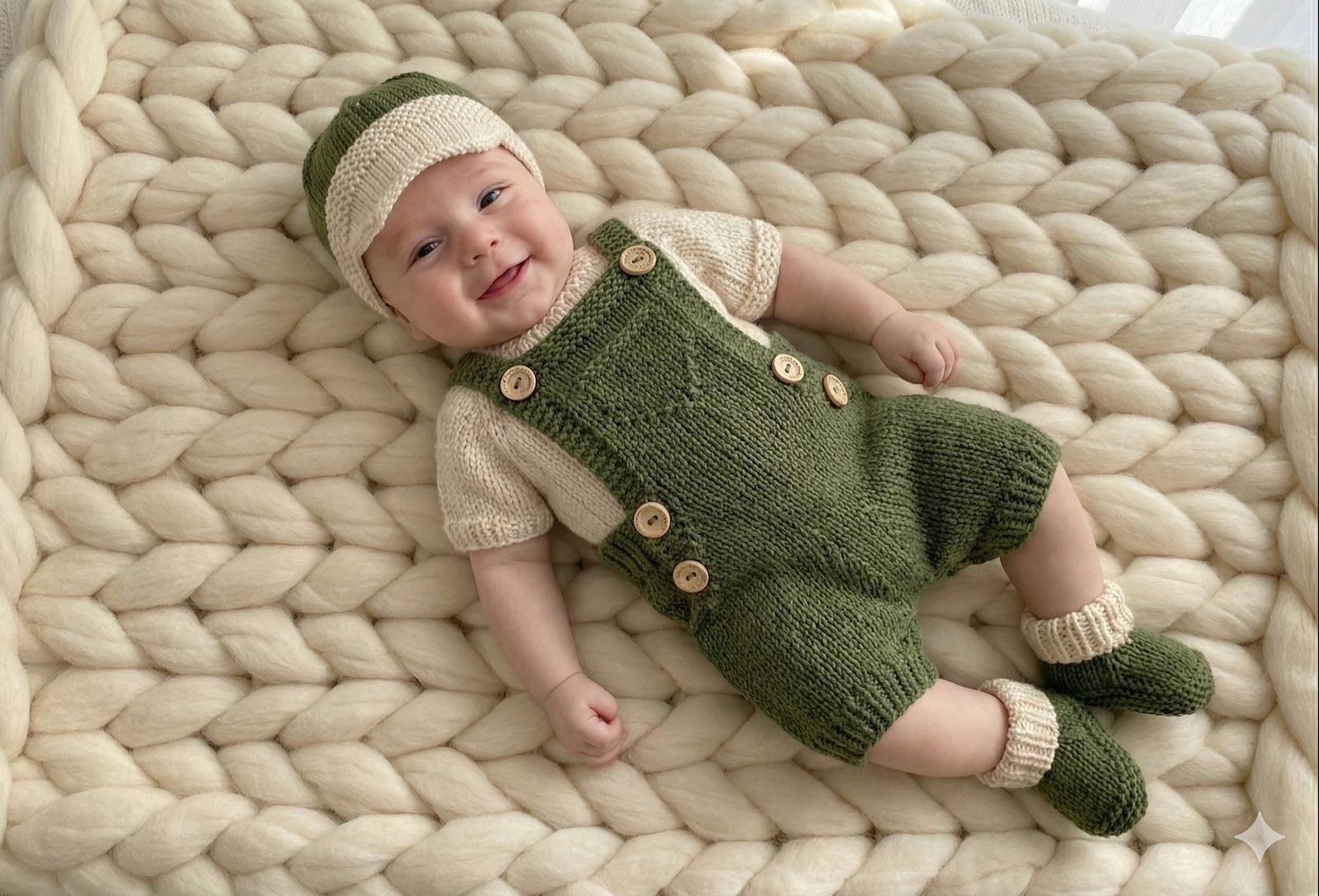 "Dandelion" 4 piece baby/ reborn outfit