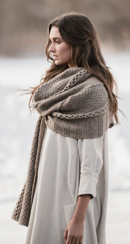 Blue Sky Fibers Endless Wrap Knitting Pattern