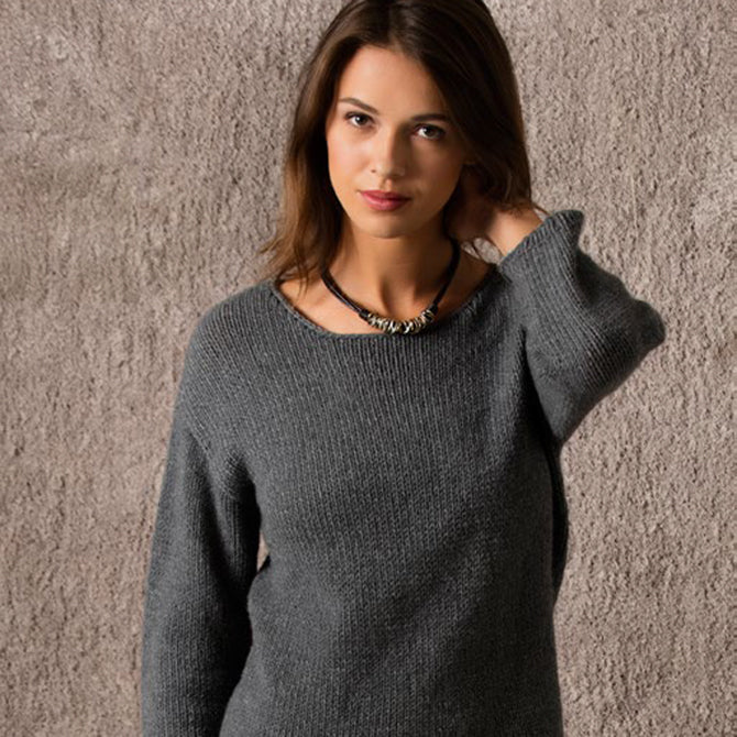 String Fifth Avenue Pullover Jumper Knitting Pattern