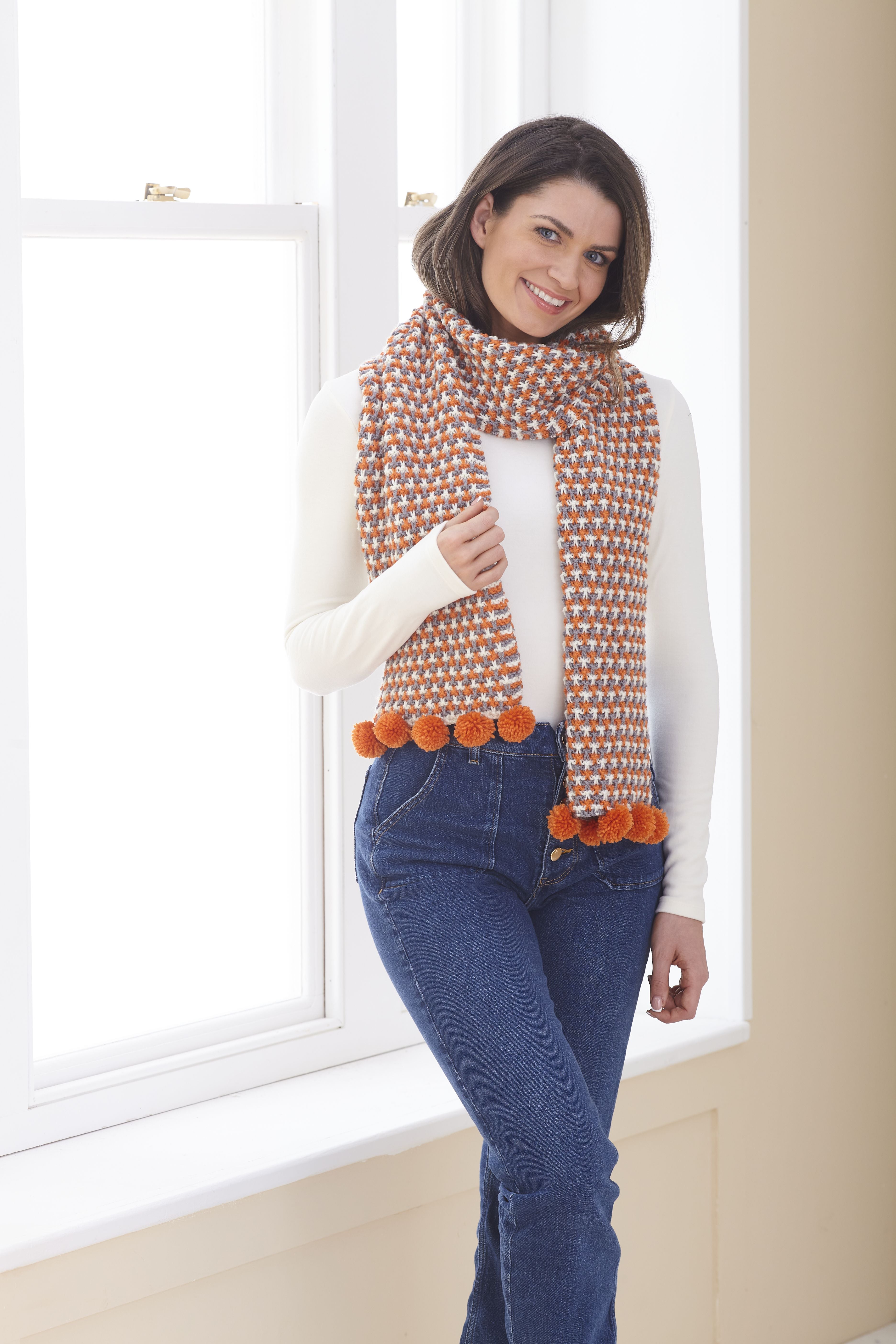 Scarf, Hat & Cowl Knitting Pattern