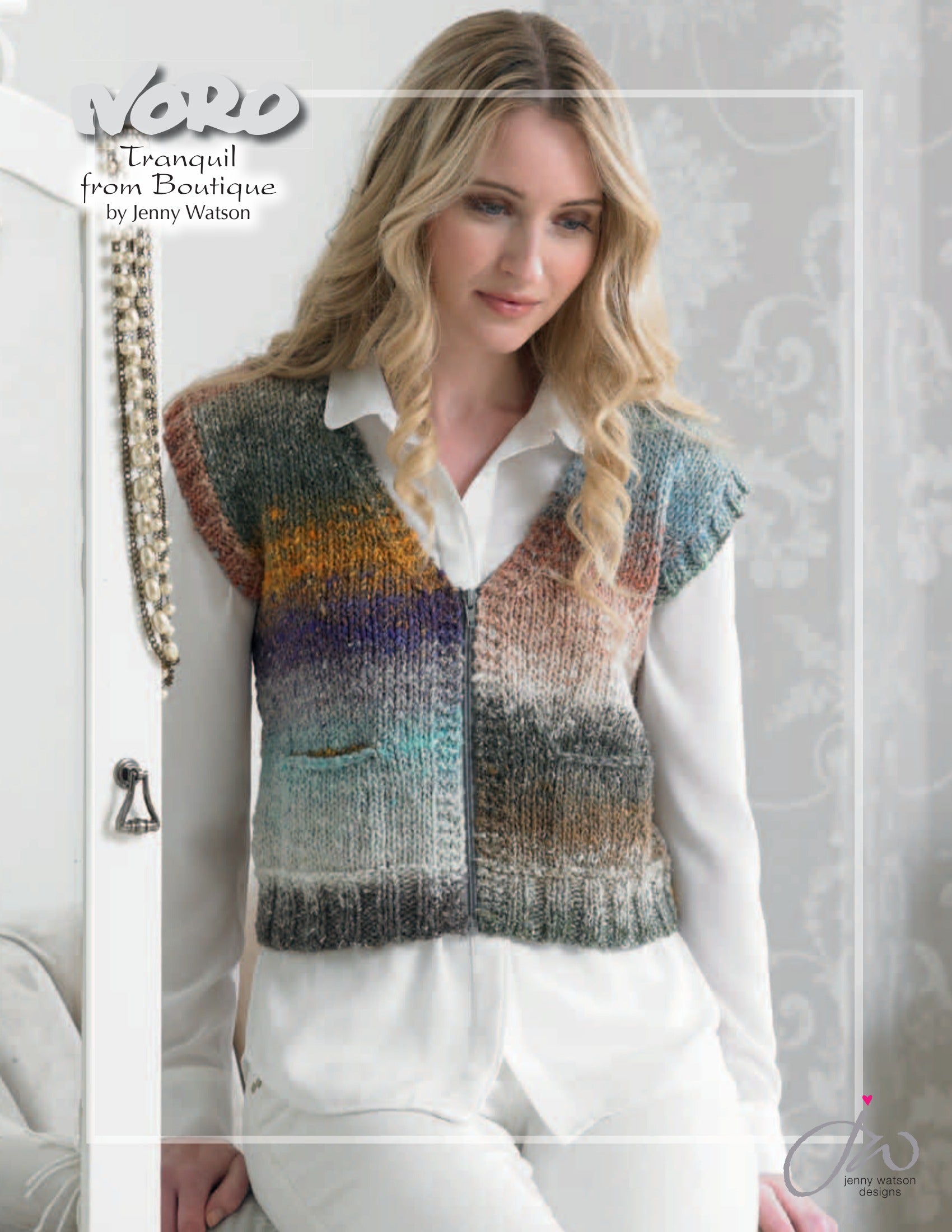 Noro Tranquil Vest Knitting Pattern