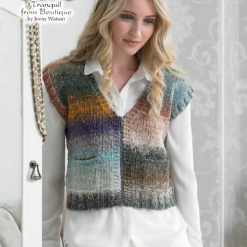 Noro Tranquil Vest Knitting Pattern