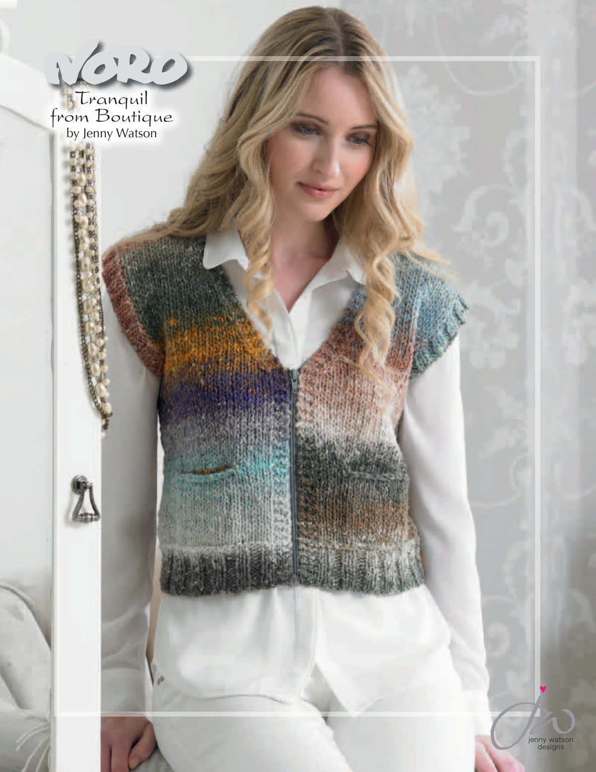 Noro Tranquil Vest Knitting Pattern