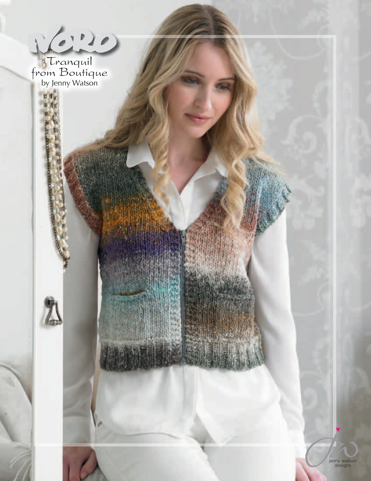 Noro Tranquil Vest Knitting Pattern