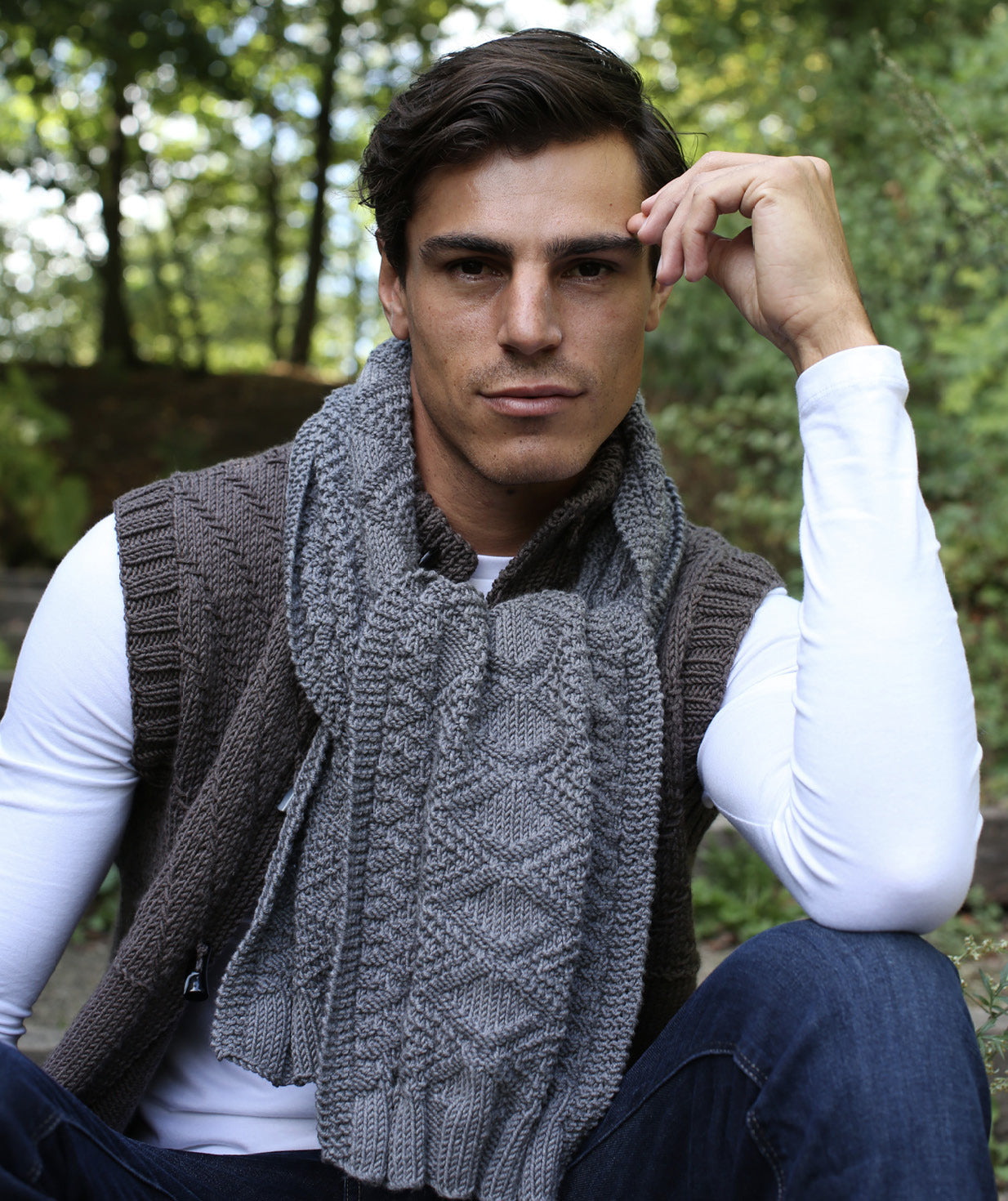 MillaMia Martin Scarf Knitting Pattern