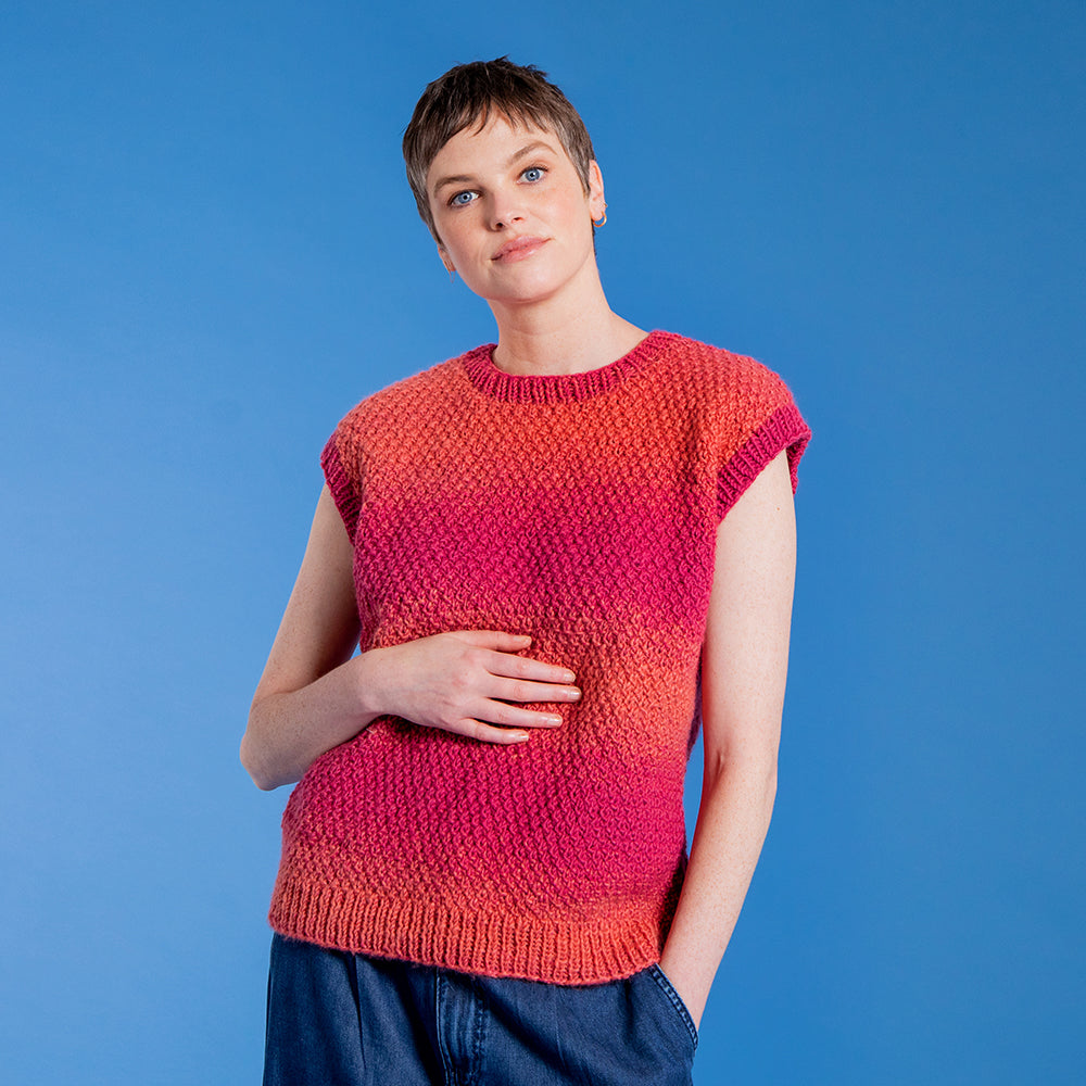 Ombre Aran Wool Touch Collection Ebook - Free Knitting & Crochet Patterns by Paintbox Yarns