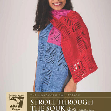 Stroll Through The Souk Stole in Juniper Moon Farm Findley DK